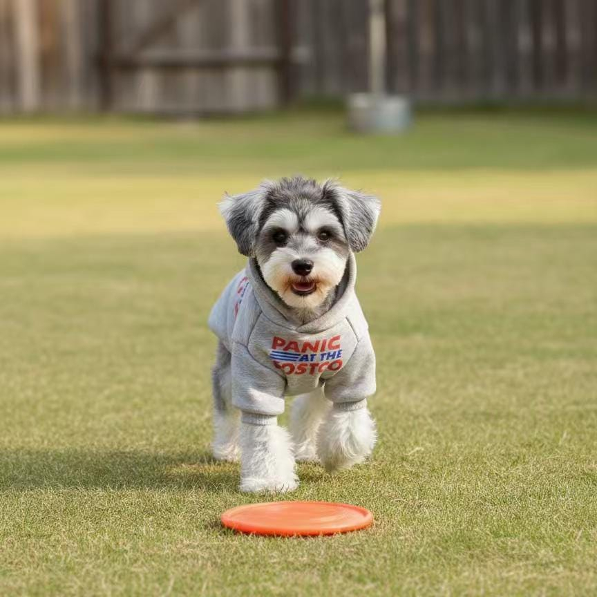 Funny Graphic Pet Hoodie Sweatshirt for Small Dogs